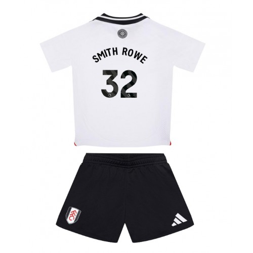 Fulham Emile Smith Rowe #32 Domaci Dres za djecu 2024-25 Kratak Rukav (+ Kratke hlače)